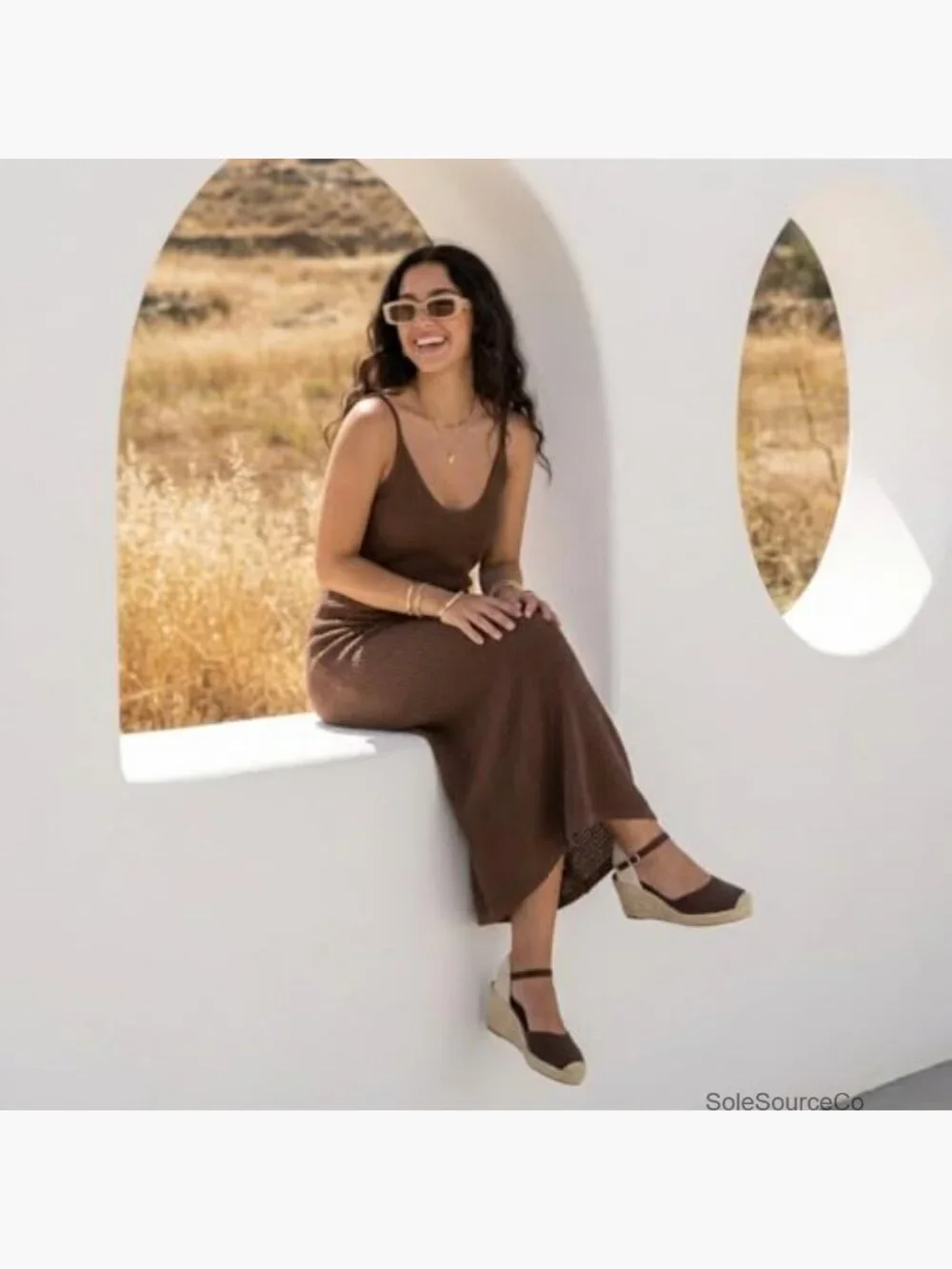 Closed Toe Wedge Platform Sandals, Espadrilles Heels with Ankle Strap